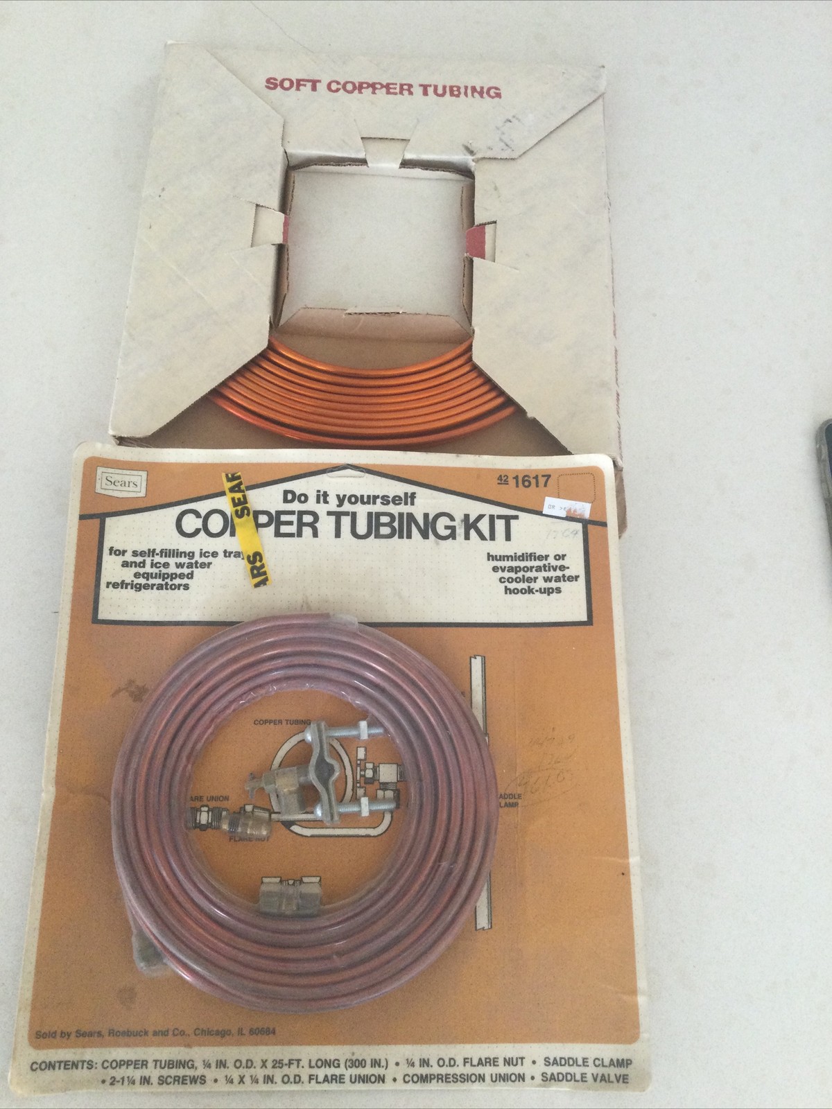 Copper Tubing 1/4”X 50’. Refrigeration