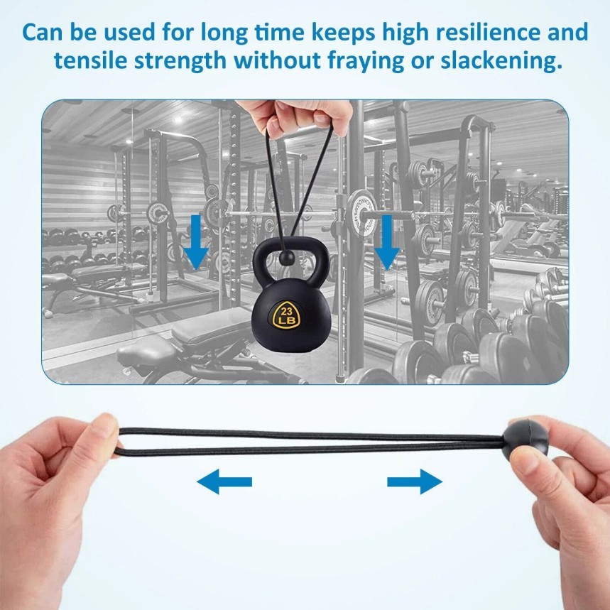 6" Ball Bungee Bungie Cord 100Pcs Black Heavy Duty Canopy Tarp Tie Downs * \