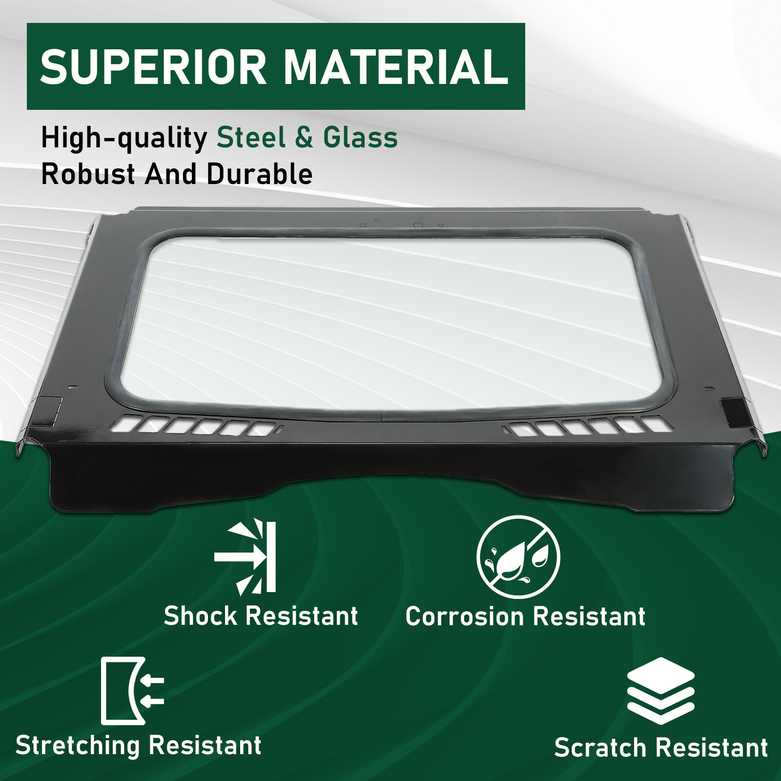 For 2015-2022 HONDA PIONEER 500 /21-22 PIONEER 520 Front Clear Glass Windshield