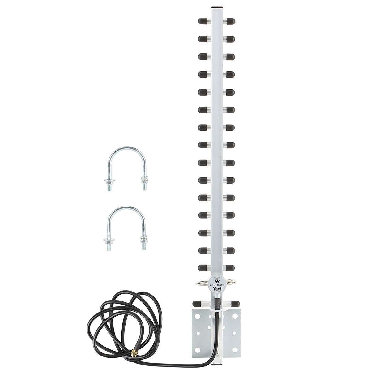 2.4GHz Yagi WiFi Antenna 25dBi Outdoor Directional Signal for Wireless Router