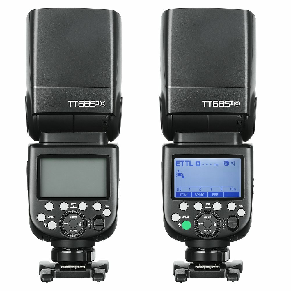 US Godox TT685II-C 2.4G TTL HSS Speedlite Flash Light for Canon + Color Filter