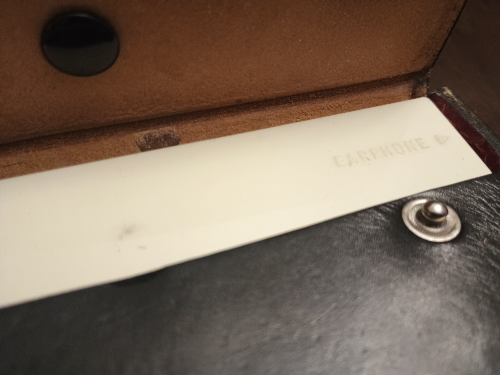 Vintage Hoffman Solar 9 transistor radio KP-709X Untested Pre-owned