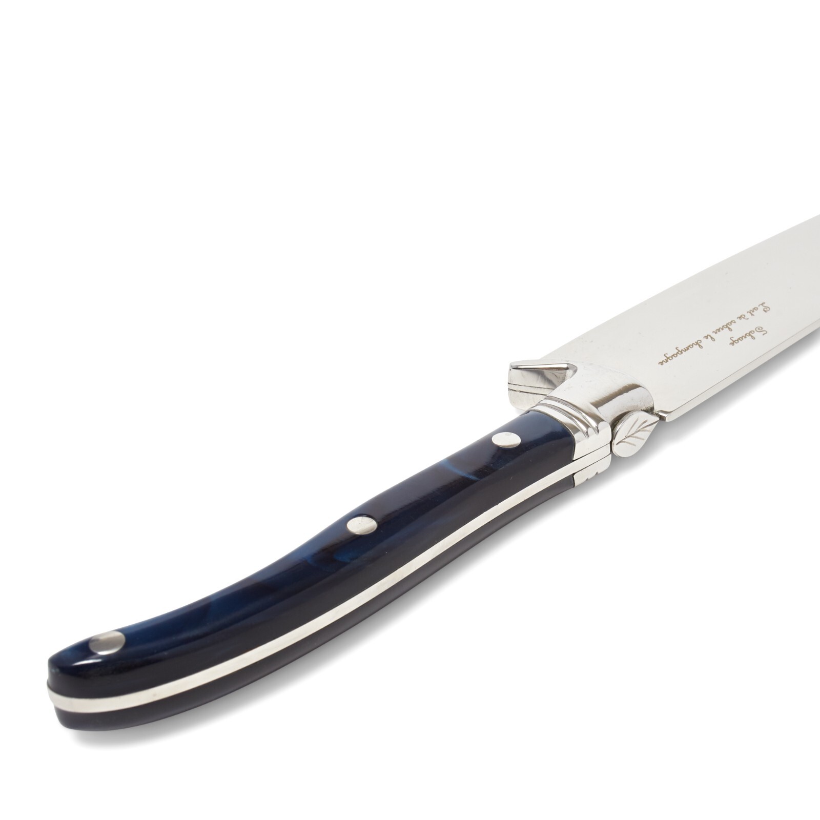 16" Engraved Stainless Steel Champagne Saber Sword, French Laguiole with Box