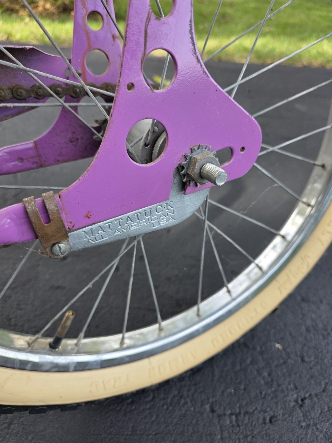 Iverson DRAG STRIPPER RARE ULTRAVIOLET original survivor 1969 Muscle Bike