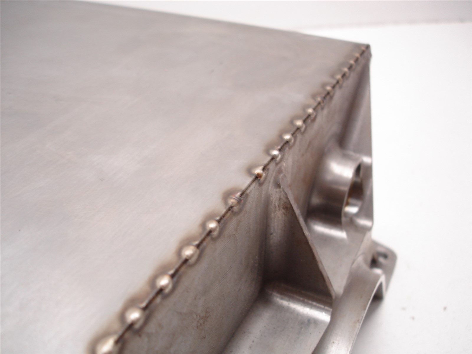 NEW PARTIALLY FINISHED NASCAR HENDRICK GM R07 R07.2 STAINLESS DRY SUMP OIL PAN