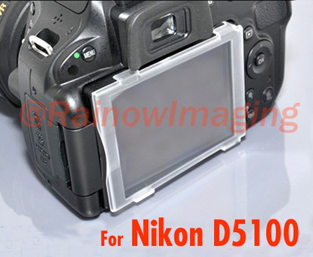 JJC Hard LCD Screen Cover Protector for Nikon D5100 D5200 DSLR