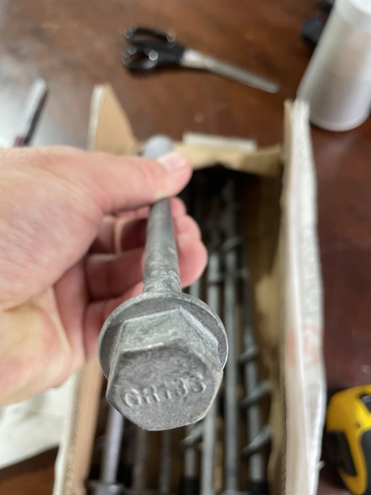 12” Ground Anchors Non-Rust Cast Metal Tent Stakes Heavy Duty