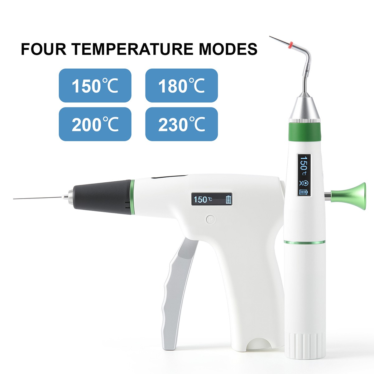 Cordless Dental Endo Gutta Percha Obturation System Root Canal Heated Gun Pen