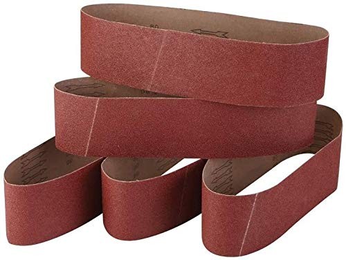 4 x 36 Inch Sanding Belts, 320/400/600/800/1000 Grits Mix Fine Grit, Belt San...
