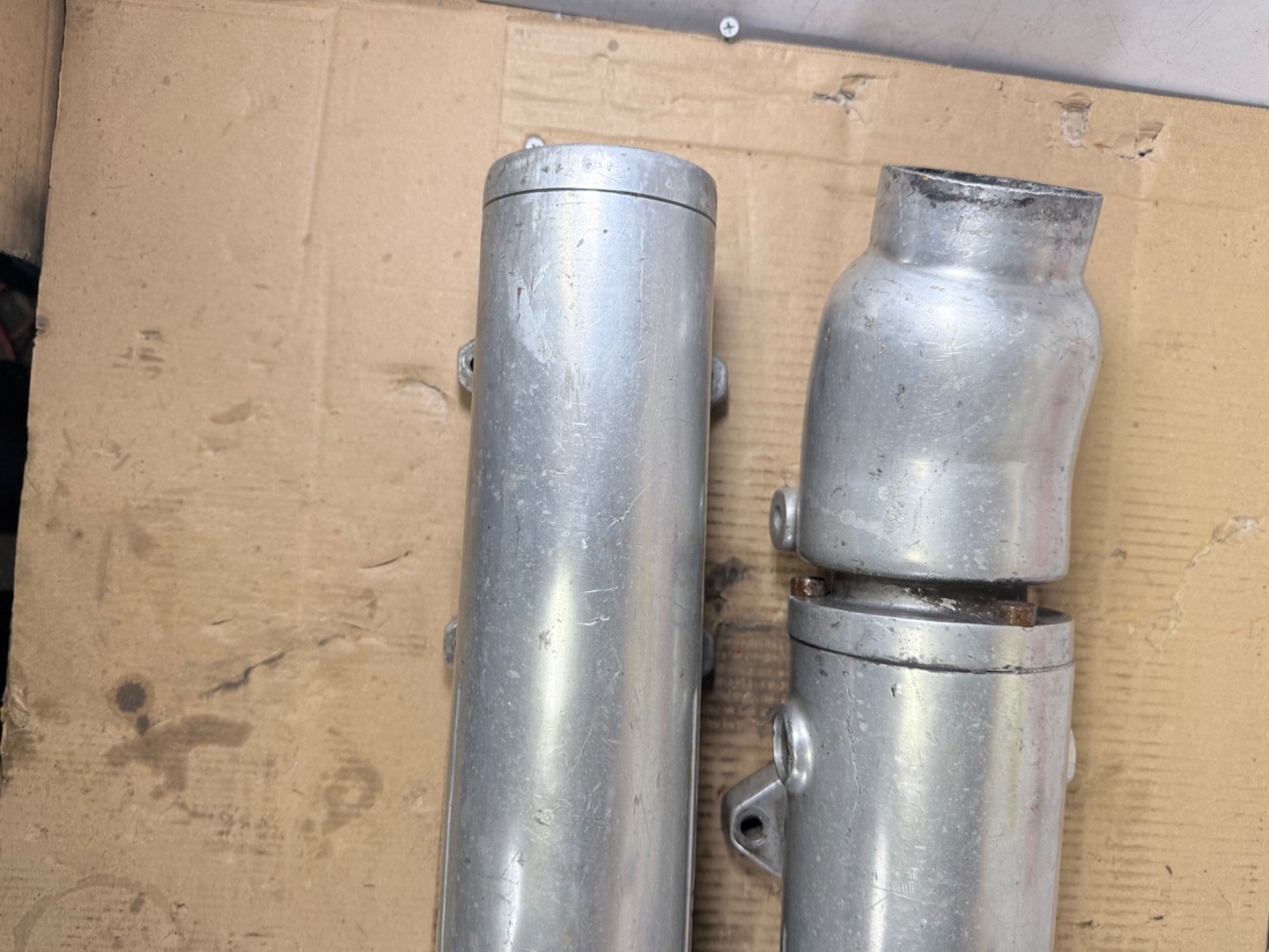 VINTAGE FORD FE 390 427 EDELBROCK M5 MARINE BOAT EXHAUST LOGS EXHAUST MANIFOLD