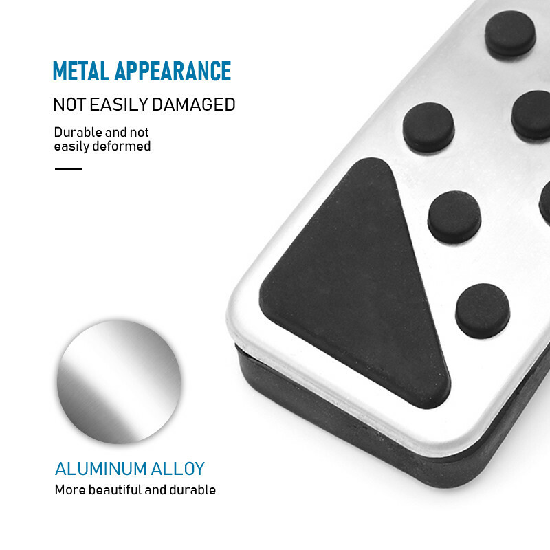 2Pcs Gas Brake Pedals Cover Pad For 2011-18 Jeep Grand Cherokee Dodge Durango