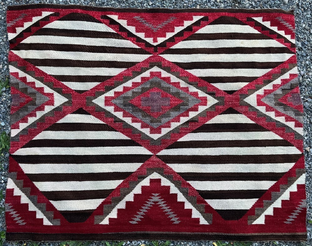 Navajo Third Phase Chiefs Blanket / Rug