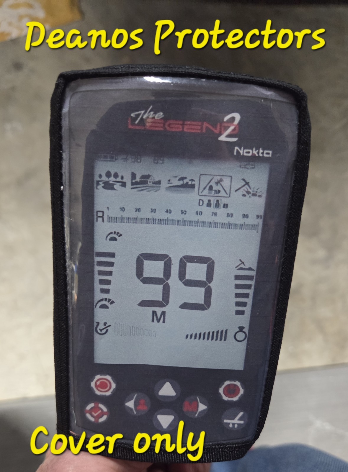 Nokta Legend 2, ll Rain, Dust Cover and Touchpad Protector/Cover USA Cover Only