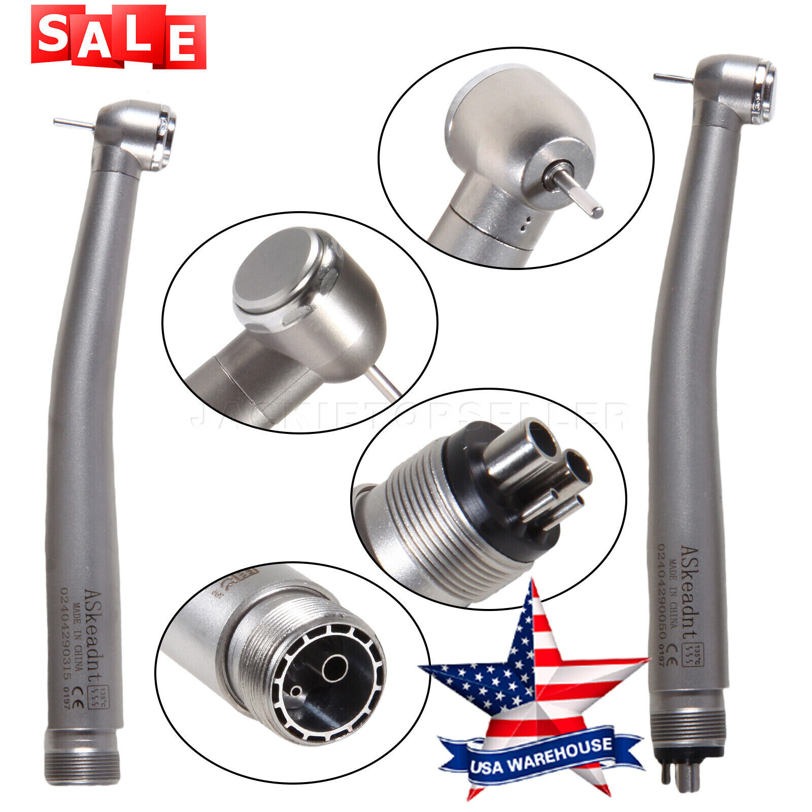 NSK Style Dental Fiber Optic LED E-generator/ High Speed Handpiece 2HOLE/4HOLE