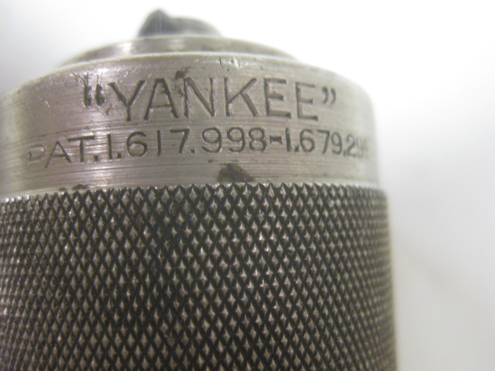 Vintage Yankee North Bros 10” Bit Brace No 2101-10 Hand Drill *Bell System*