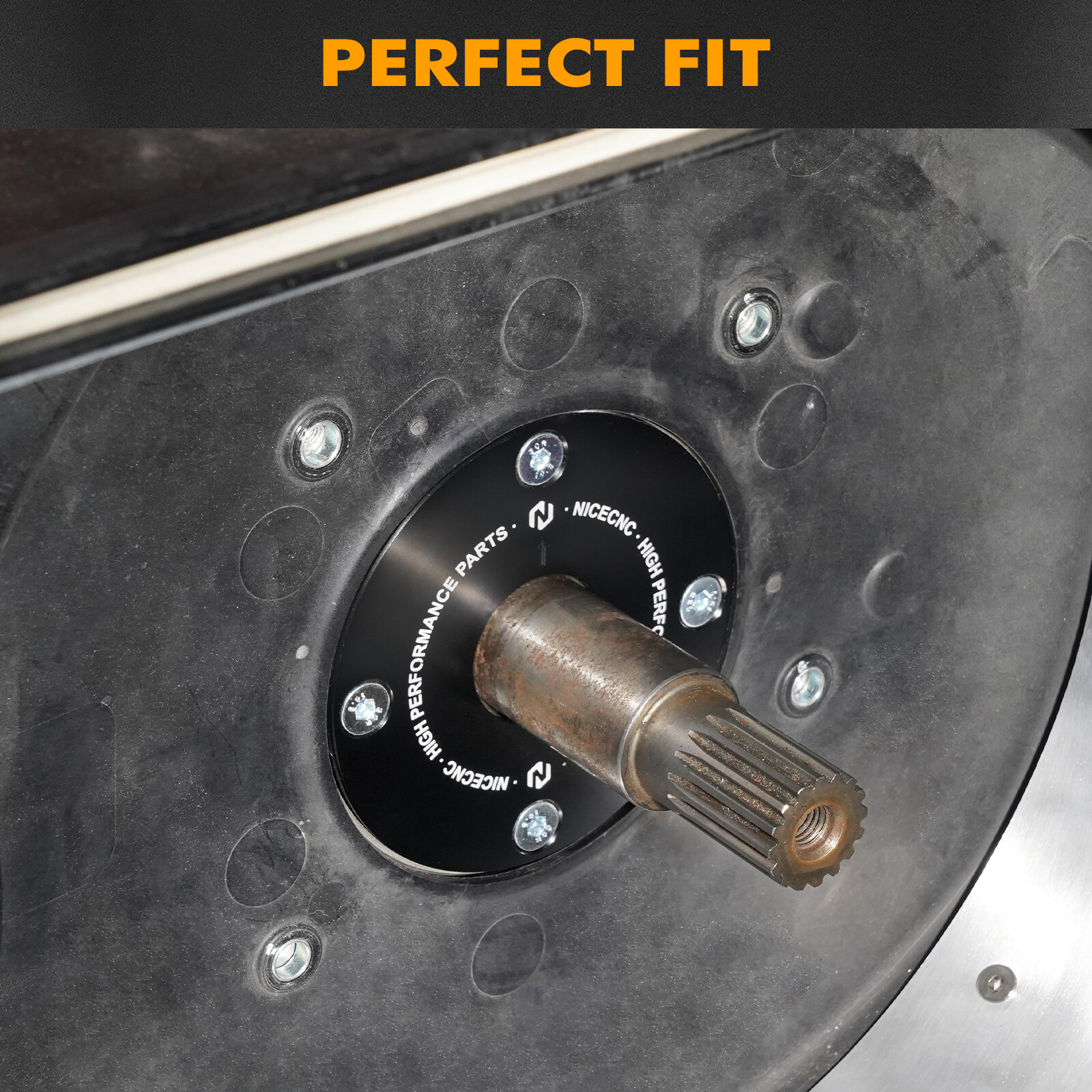 For Can-Am X3 Maverick Transmission Seal Guard with 4x Bolts NICECNC 2017-2023