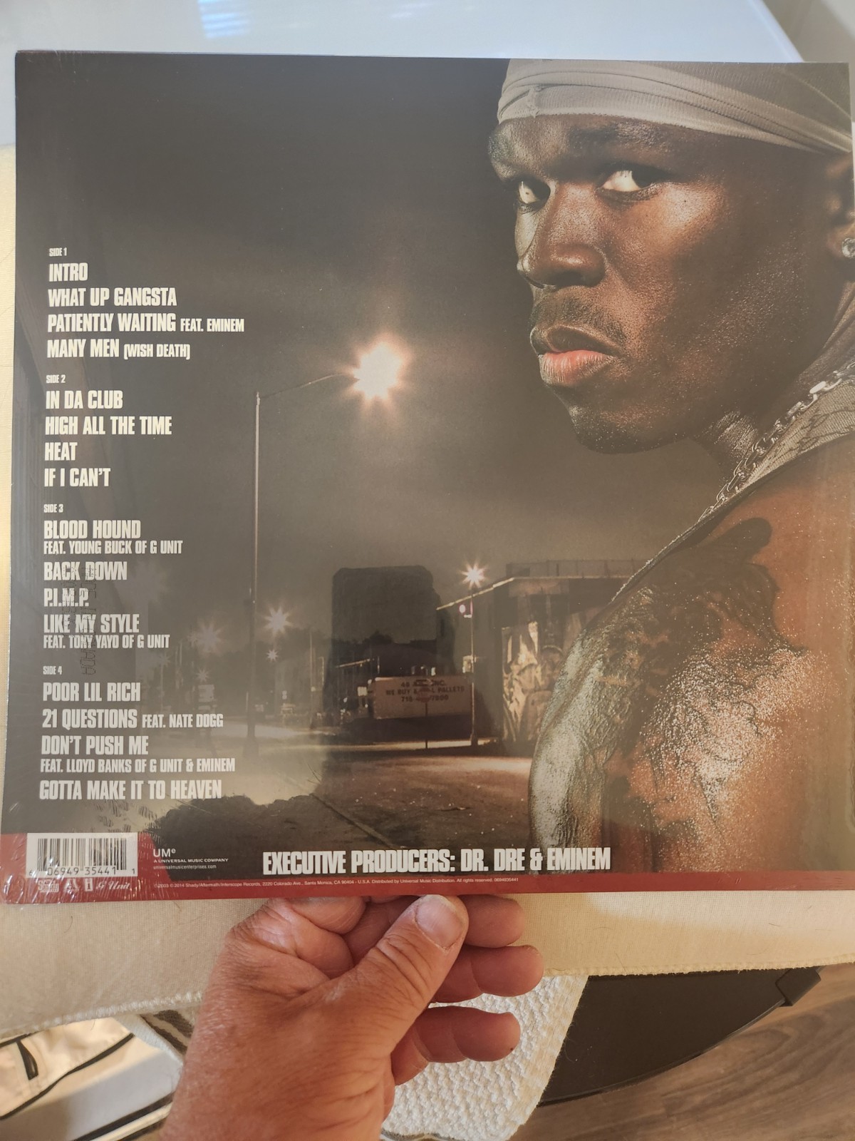 50 Cent Get Rich Or Die Tryin Vinyl