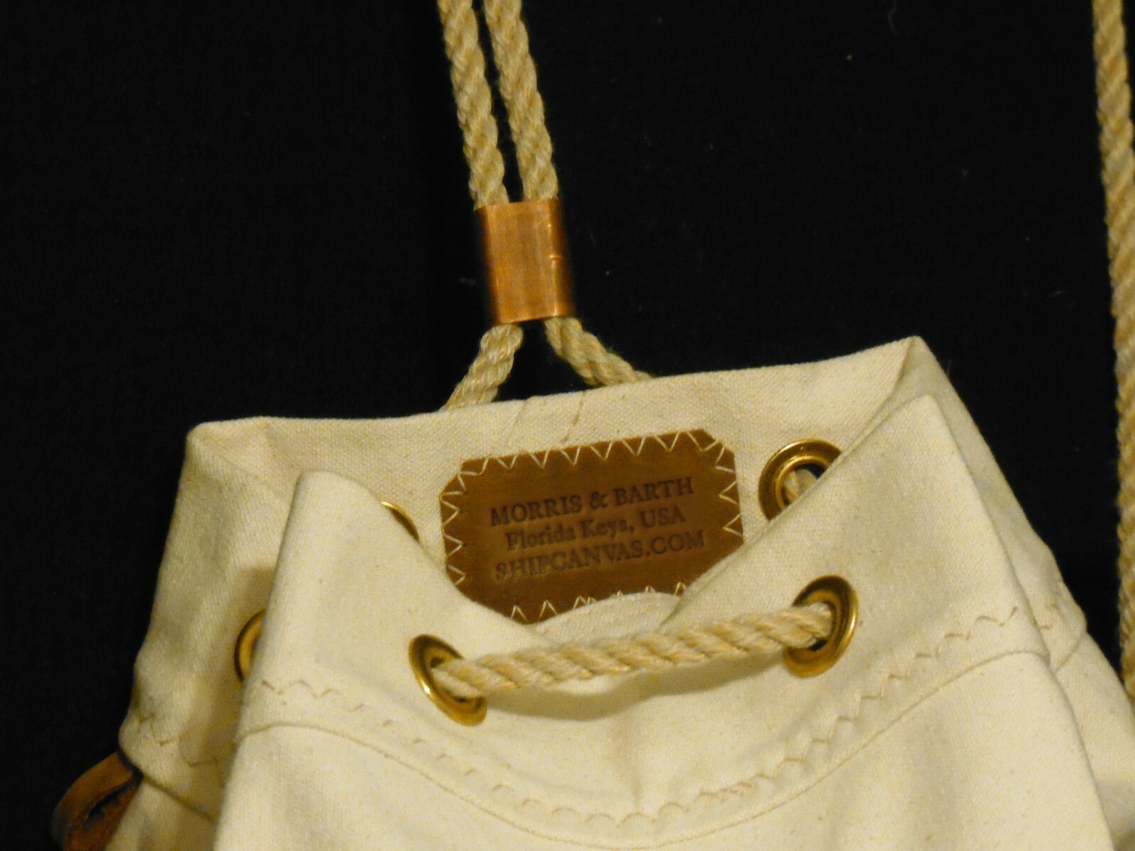 "A/O SAILOR" Ditty Bag / Seabag with Storm Flap + Cargo Pocket [Reg. $229]