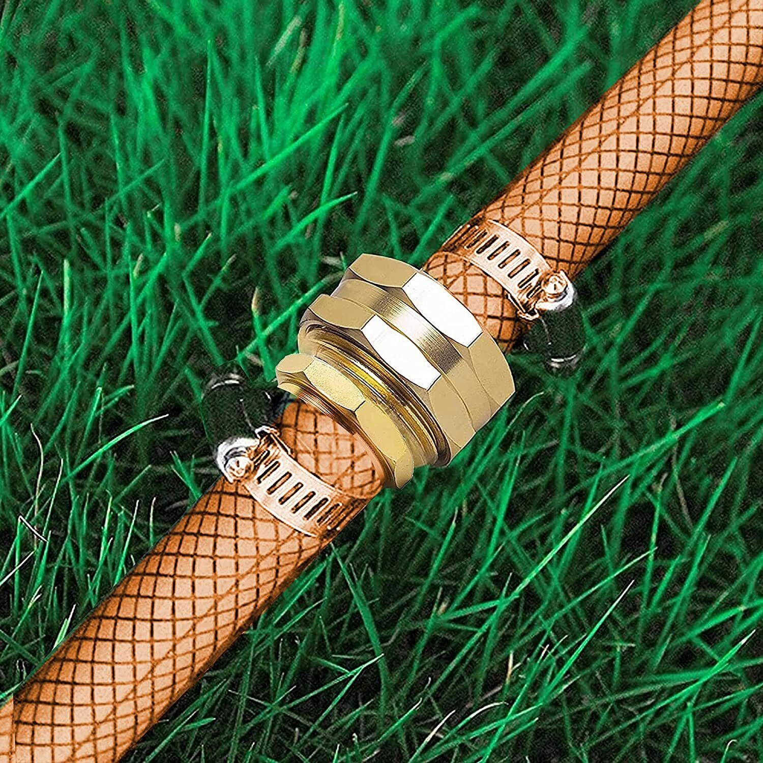 3set 5/8 Garden Water Hose Connector Repair Mender Kit Ends