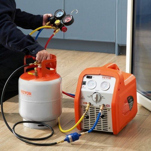 Refrigerant Recovery Reclaim 30lb Cylinder Tank 400 PSI Liquid Rated Y Valve