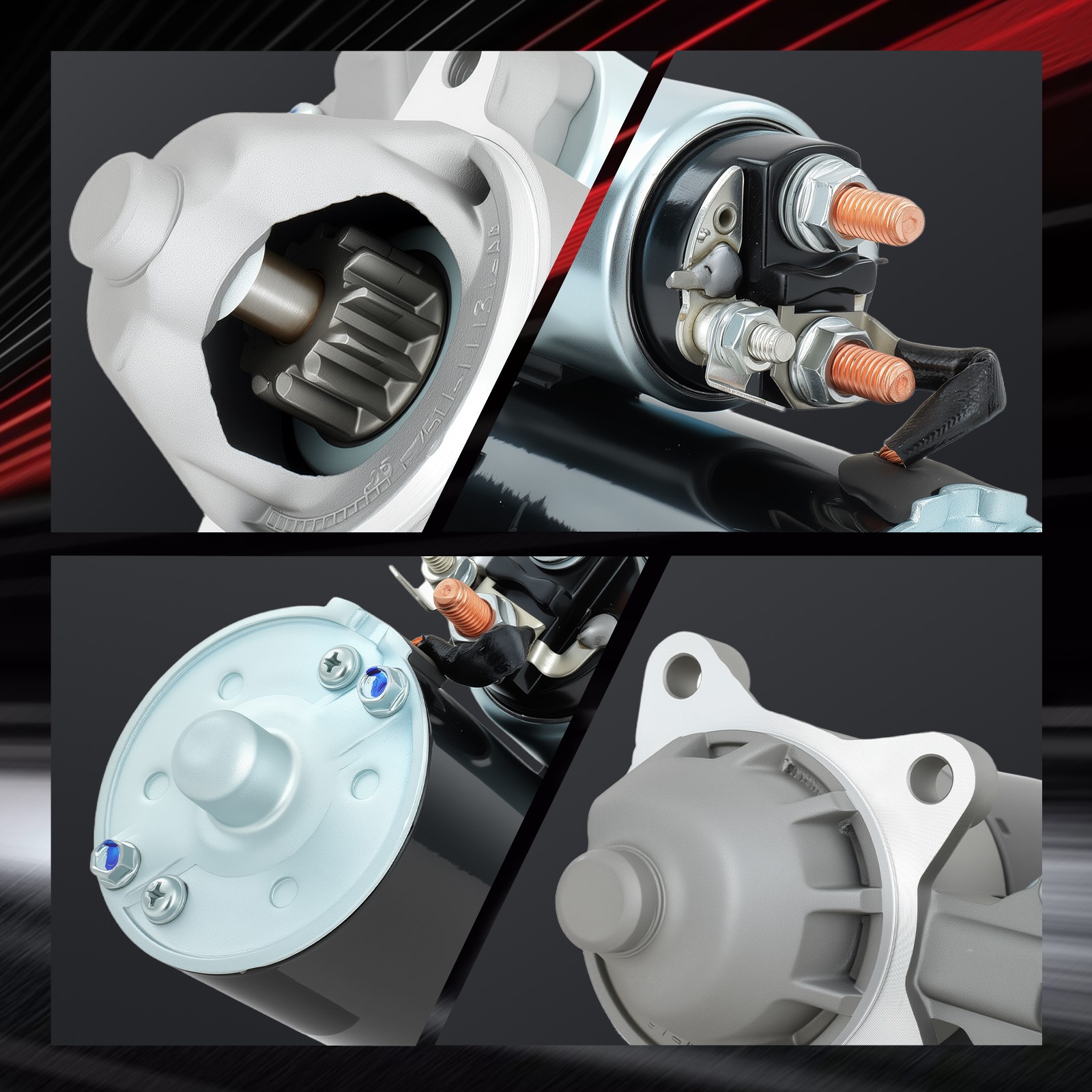 3267 Starter for Ford E-150 E-250 E-250 E-350 E-550 Super Duty 4.6 5.4L 3221