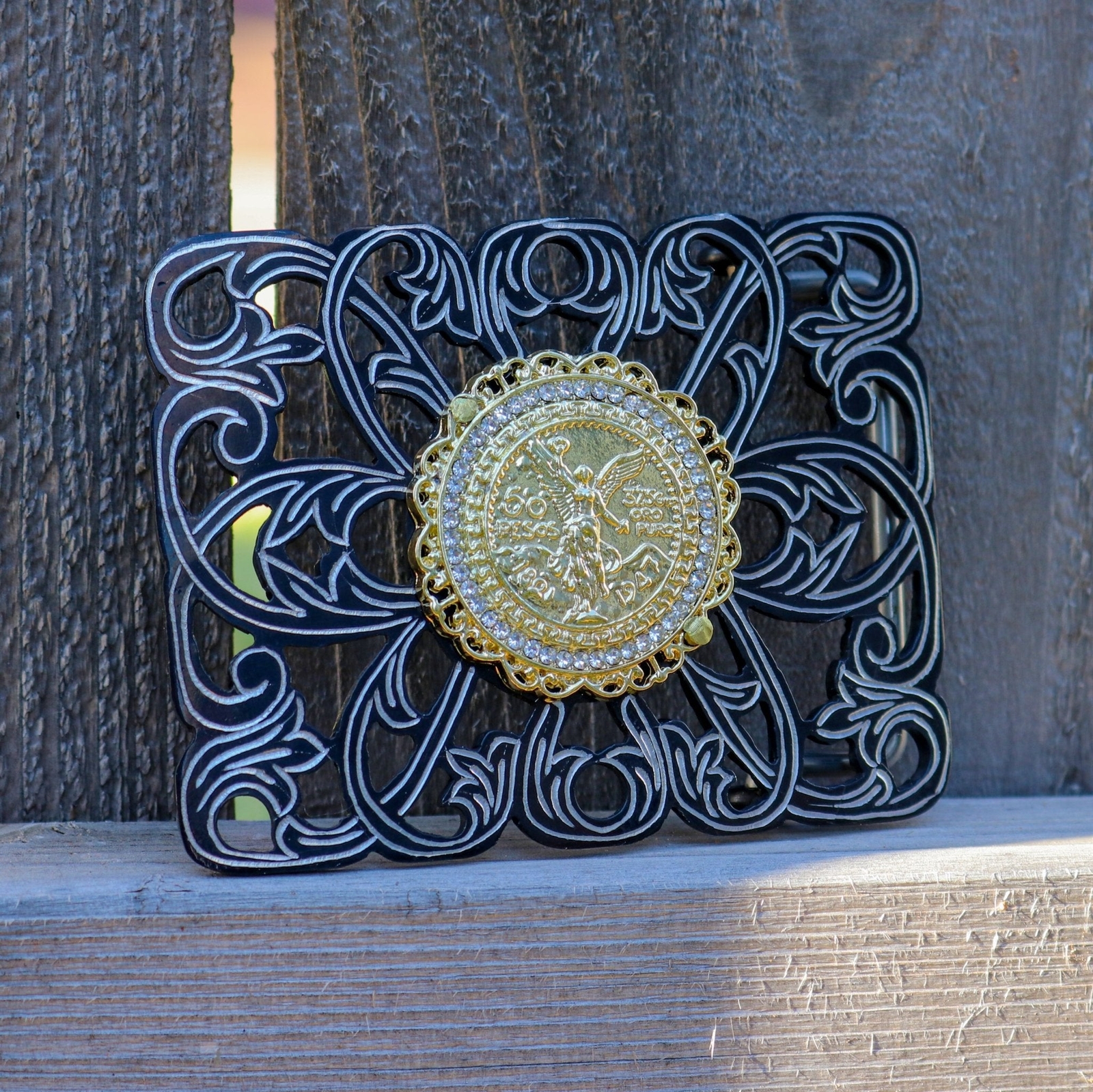 Hebilla Fina Centenario Charra Buckle