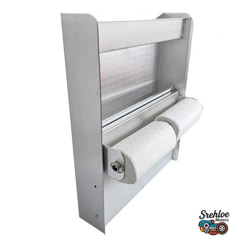 Aluminum Shelves Cabinet Garage Enclosed Trailer Storage Organizer Workstation