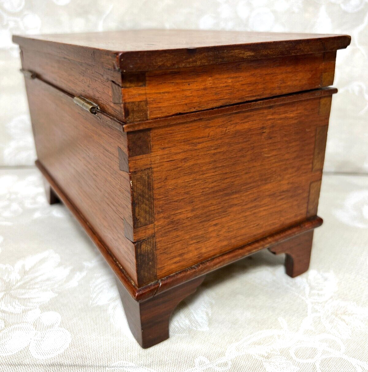 Diminutive Blanket Chest Probably made by a Cabinet Maker No Key