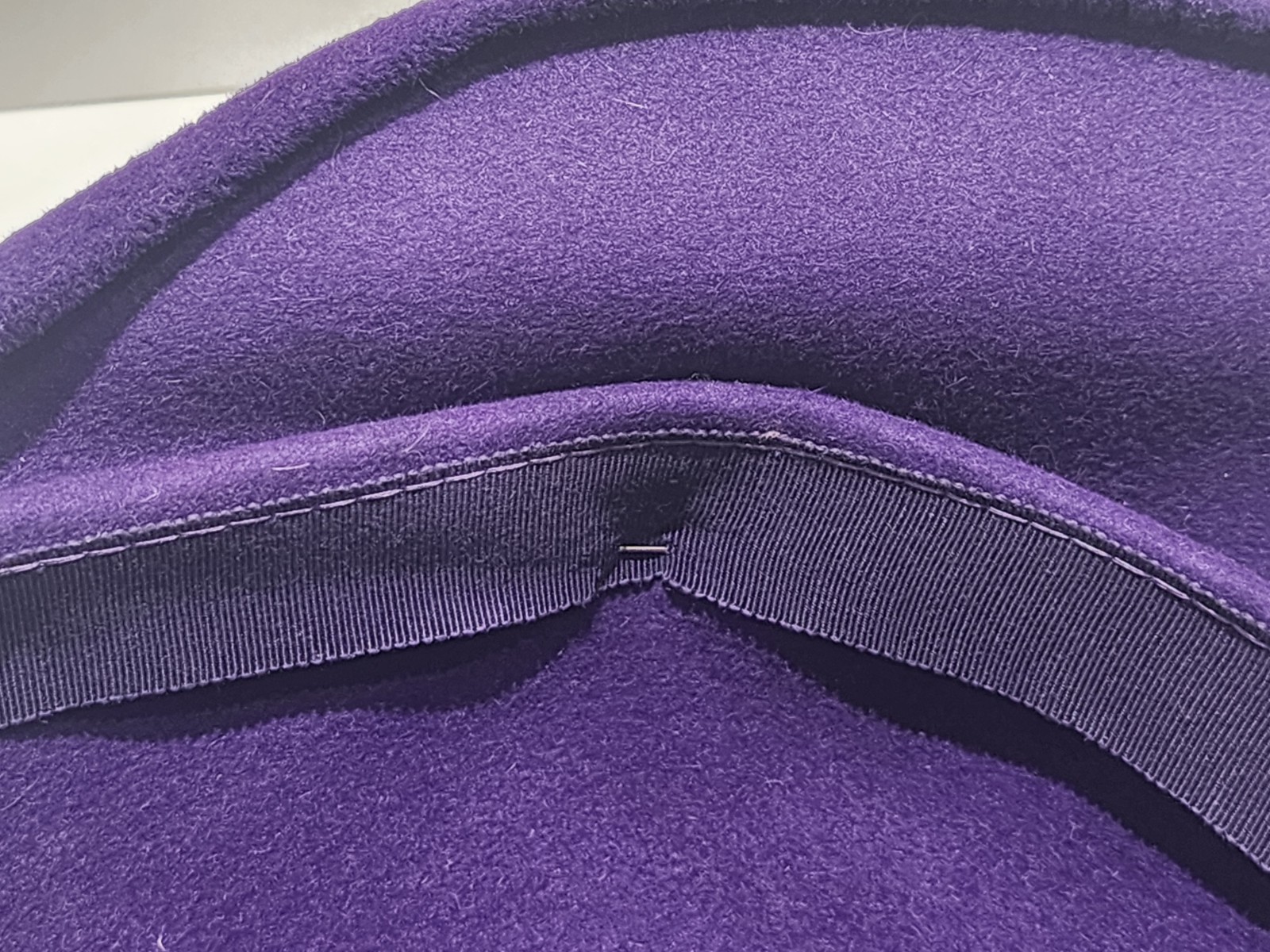 Vintage Le Montet, Velour Imported Women's Hat, Purple, Rare