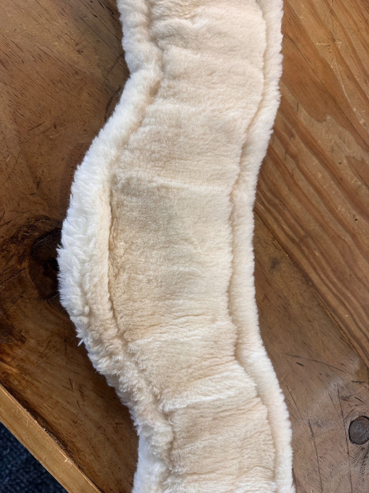 32" TOTAL SADDLE FIT Shoulder Relief Western Saddle Cinch~WOOL Fleece Bottom