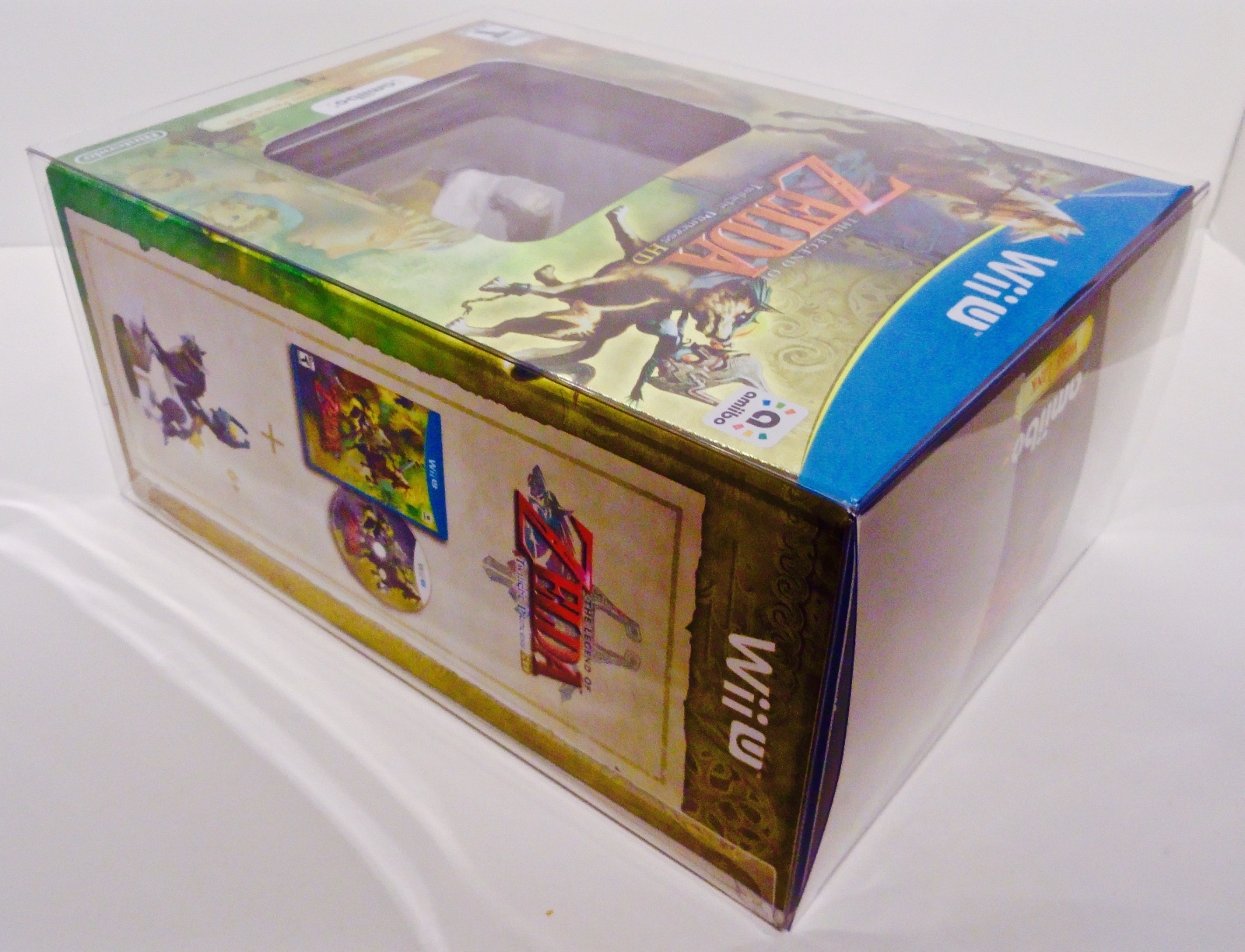 1 Box Protector for ZELDA TWILIGHT PRINCESS HD Wii U Custom Made Acid Free Case