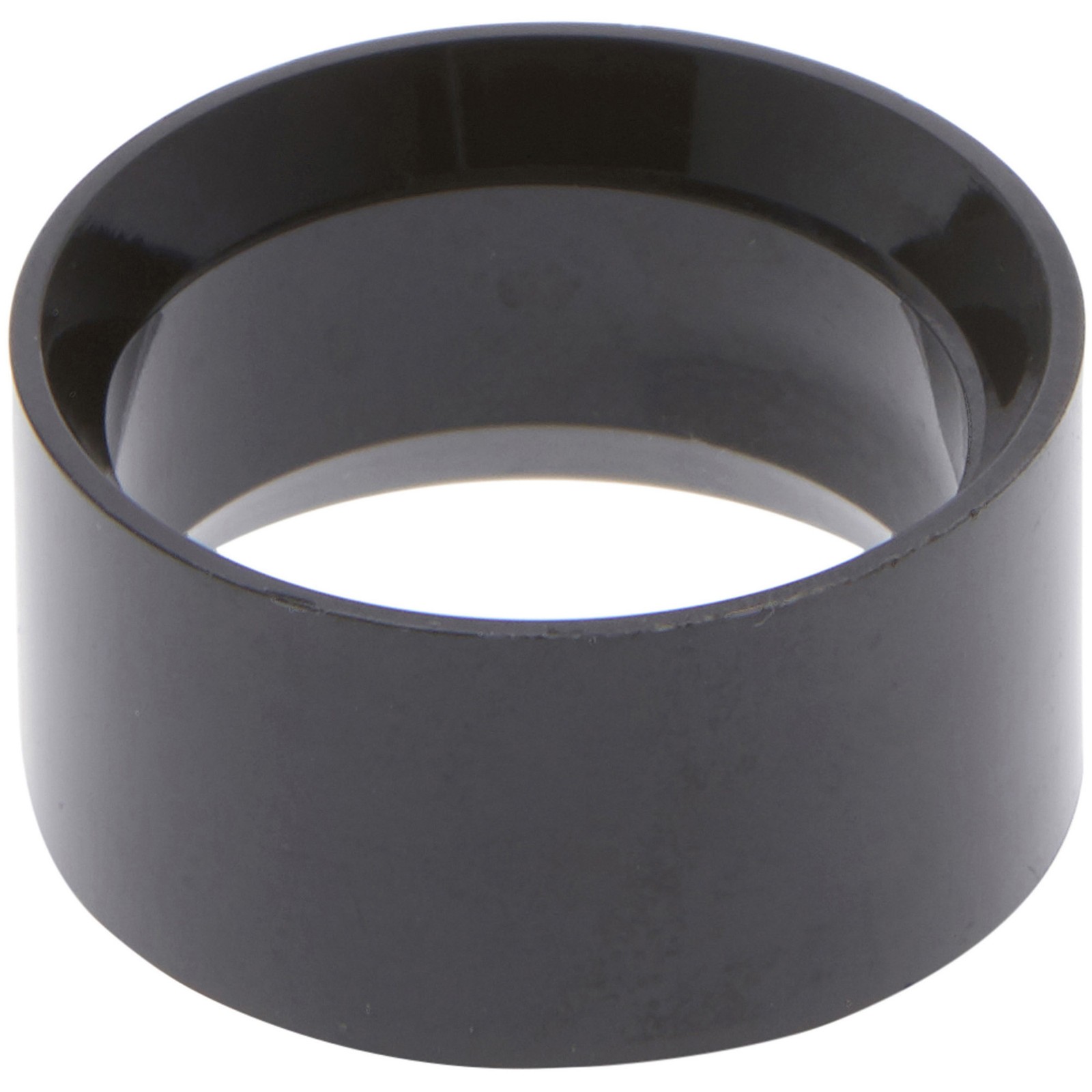 Plymor Black Acrylic Sphere Display Holder Stand, 0.5" H x 1" W