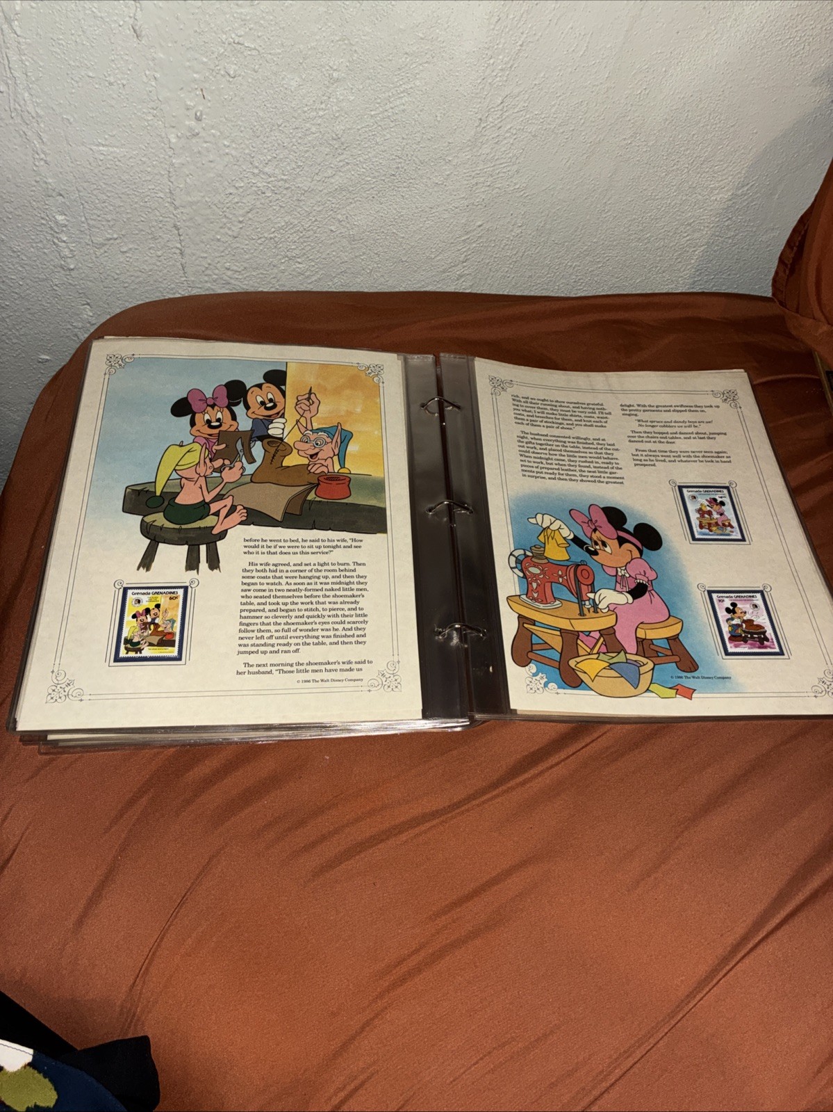 Walt Disney Grimm's Fairy Tales Panel Collection Postal Commemorative Society200