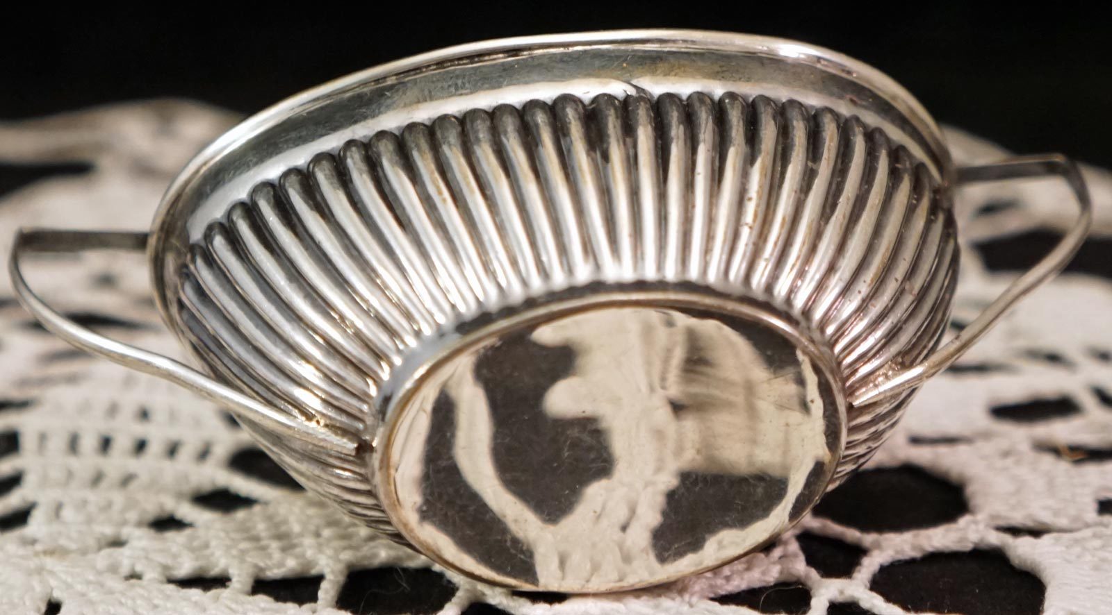 2 Handled Bowls Master Salts Silver Bowls Matthew John Jessop Birmingham 1902