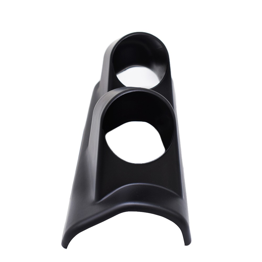 UNIVERSAL 2" 52MM LEFT DUAL HOLE GAUGE POD PILLAR METER MOUNT HOLDER RACING