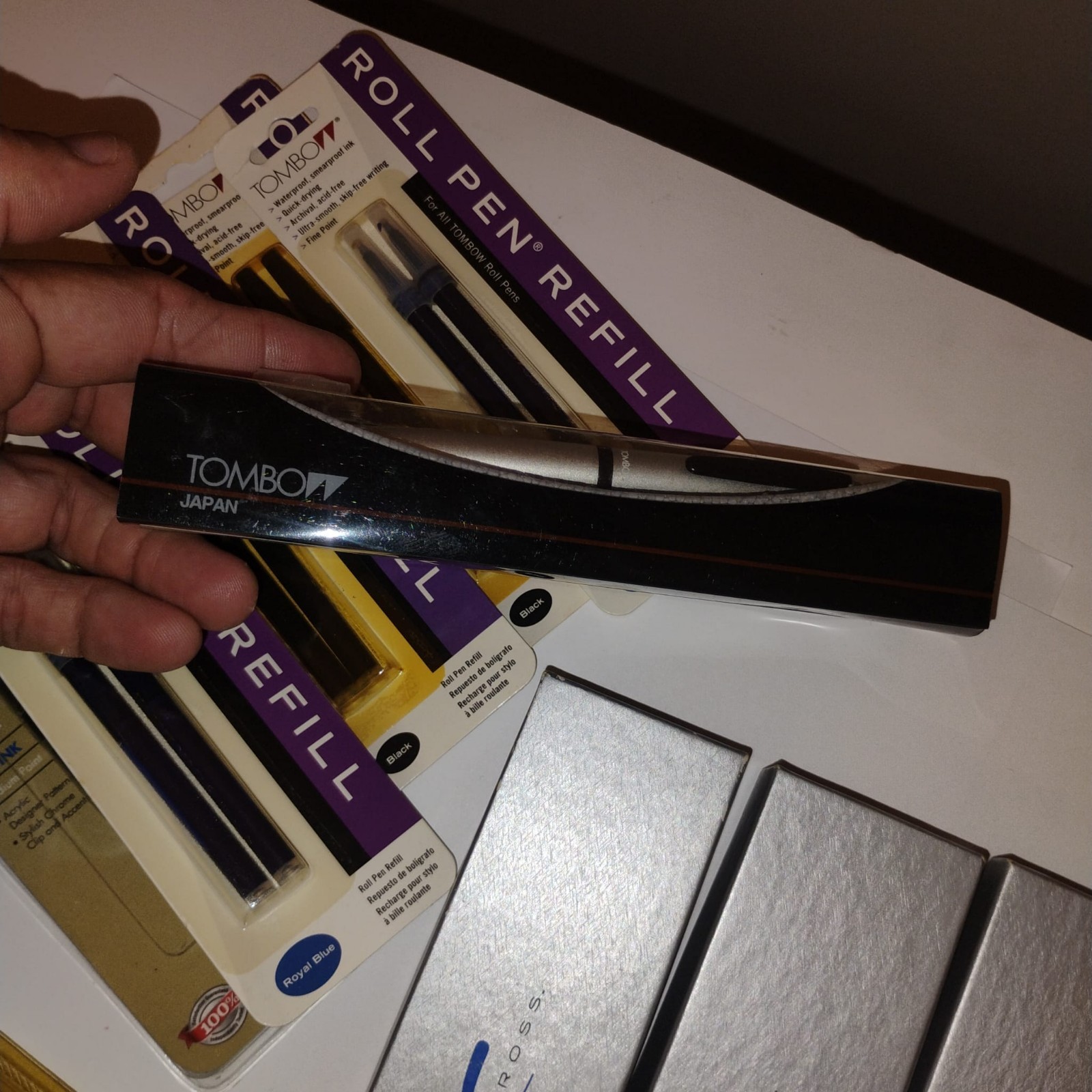 Cross Tombow Pilot vintage pens lot, used, free shipping