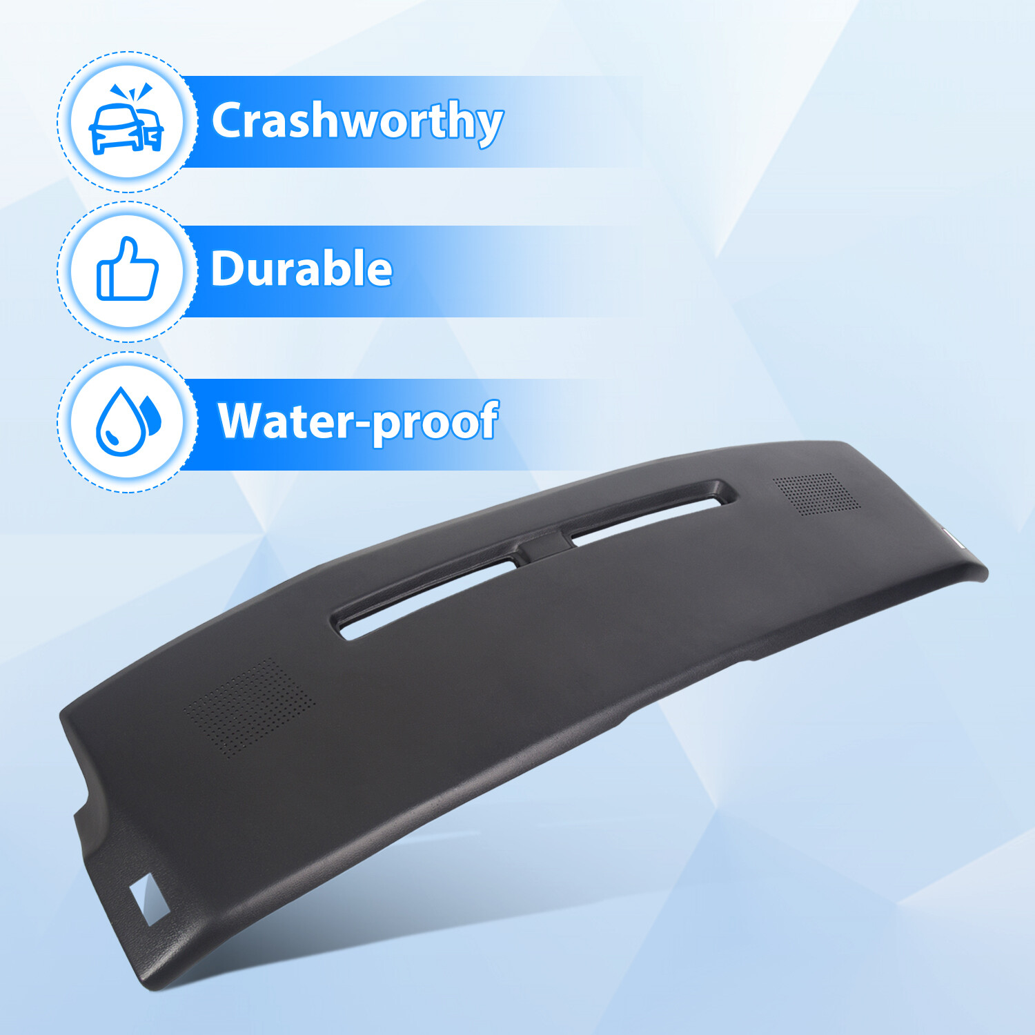 For 1984-92 Chevy Camaro Panel Dash Board Dashboard Pad Cap Bezel Cover Overlay