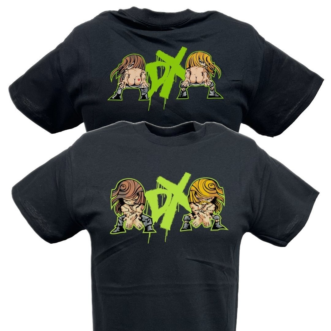 D-Generation X DX Mooning Triple H Shawn Michaels T-shirt