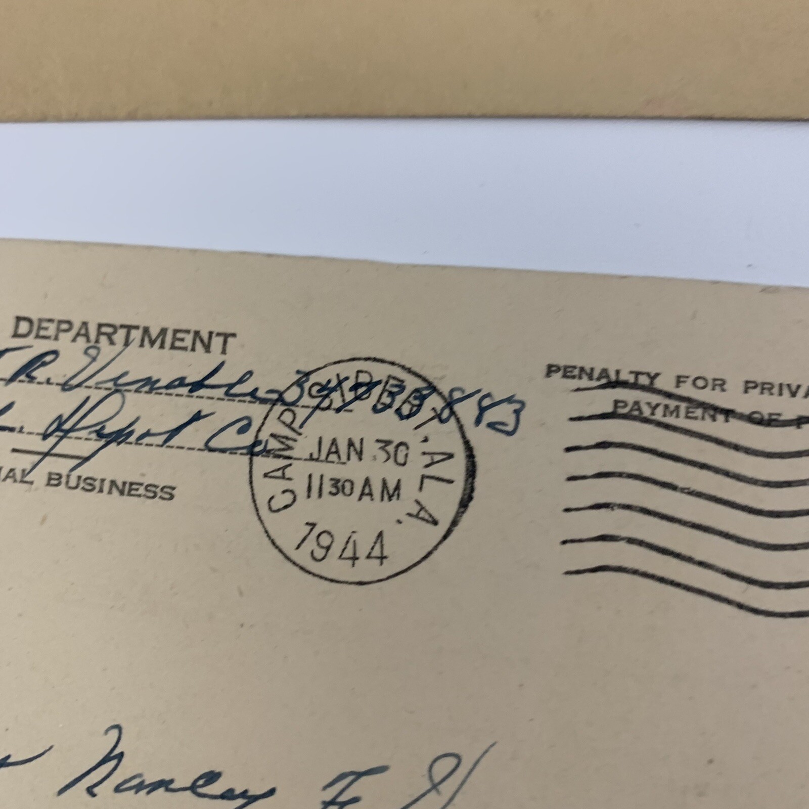 Vintage 1930’s 1940’s World War Department Postal Cards #6901