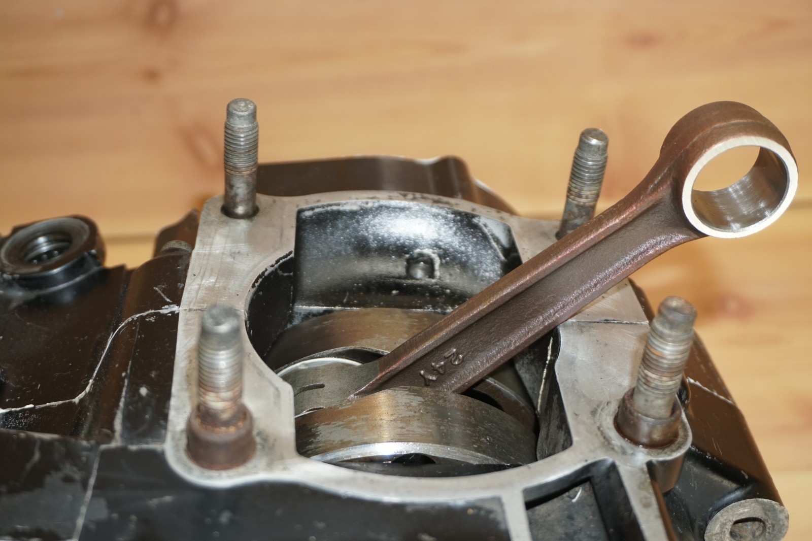 1985 1986 Yamaha YTZ250 YTZ 250 Tri Z YZ250 Crankcase Crank Right Case Motor