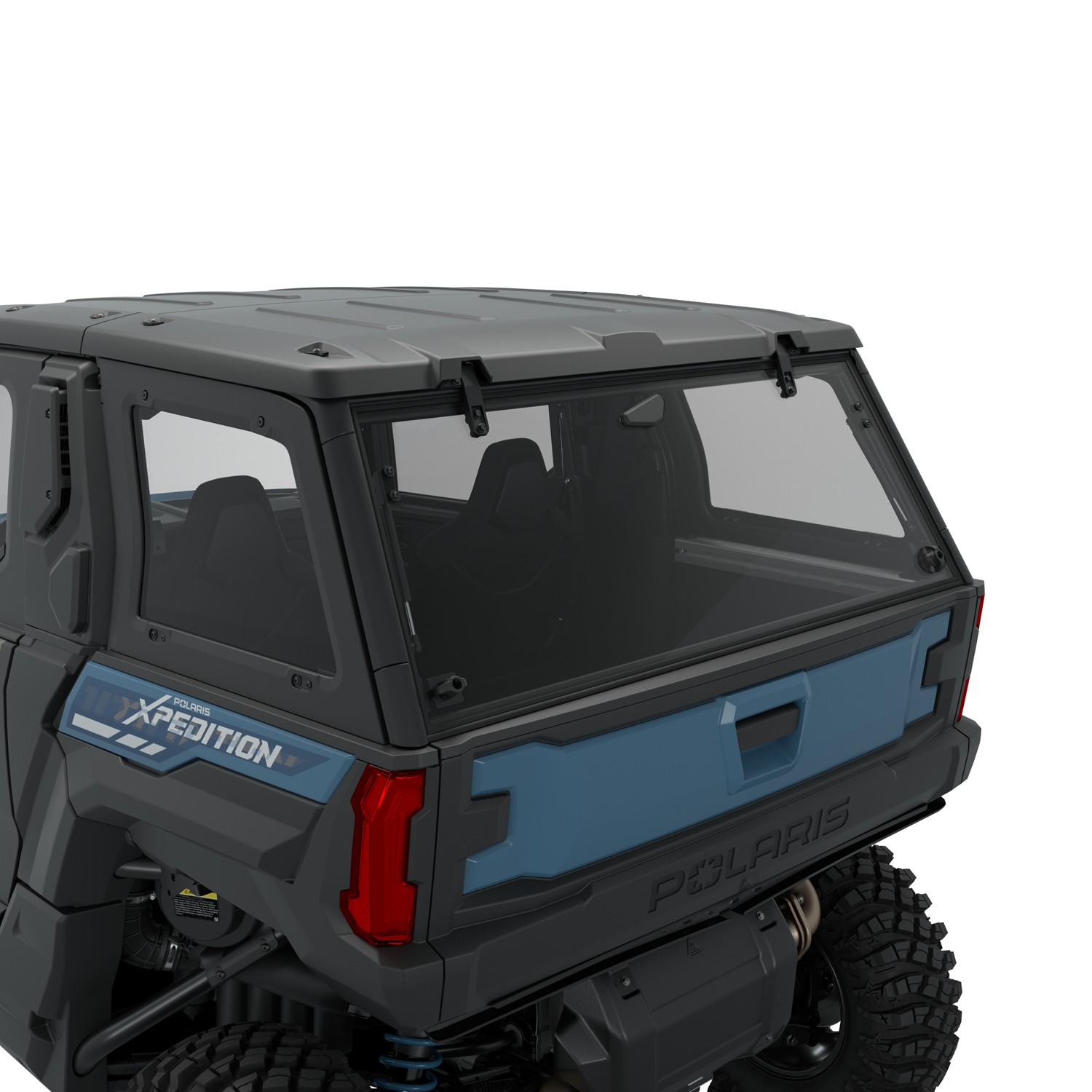 Polaris Rear Side Panels - Glass, for XPEDITION Models, Genuine OEM - 2889819