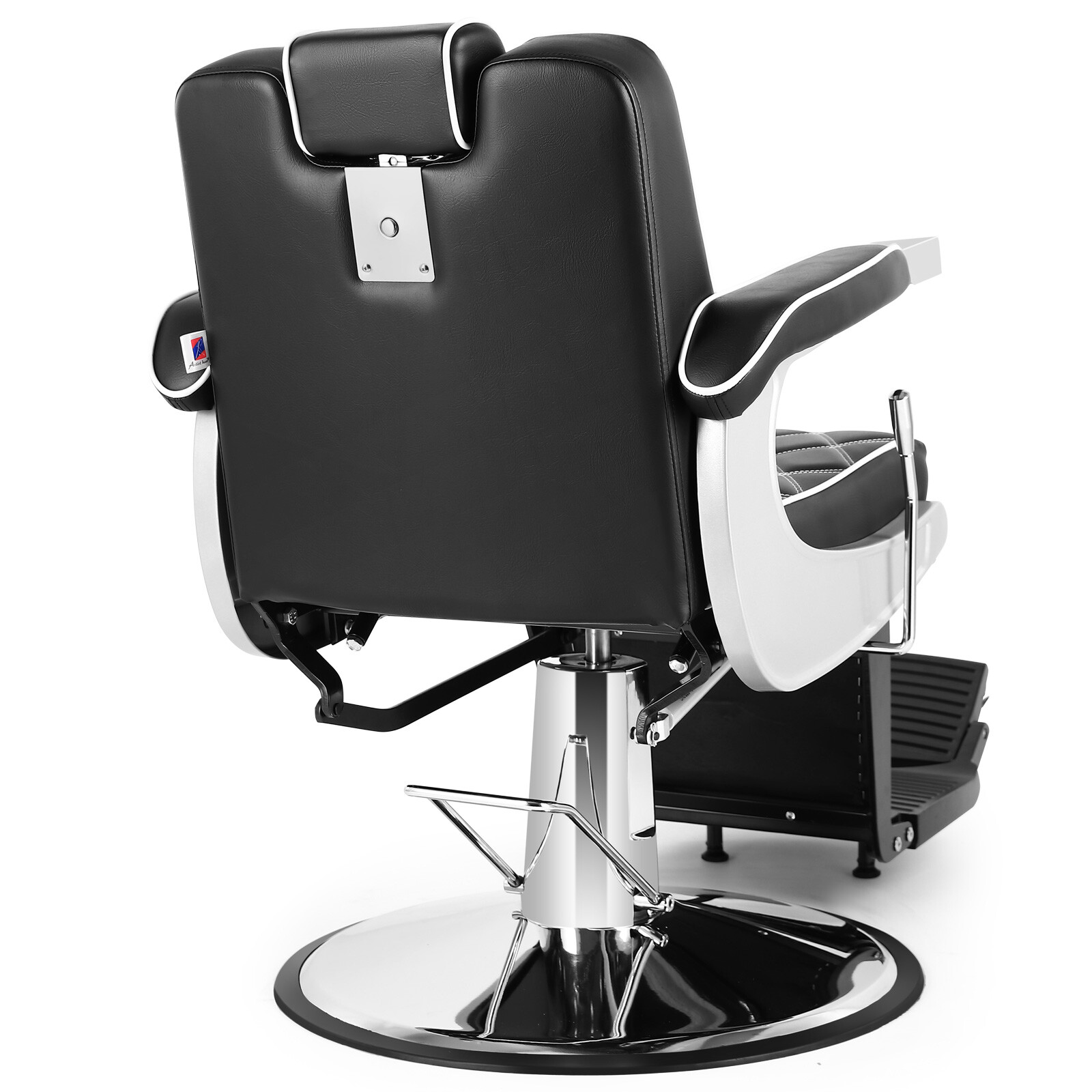 All Purpose Black Hydraulic Heavy Duty Barber Chair Recline Salon Beauty Styling