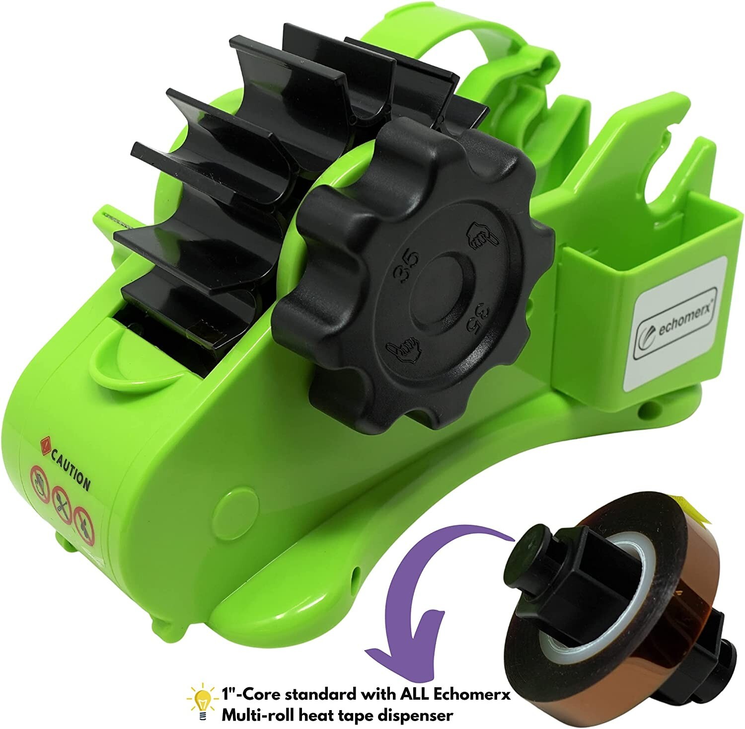 6PC Set Heat Tape Dispenser Parts Sublimation Core 3" and 1" Replacement DIY