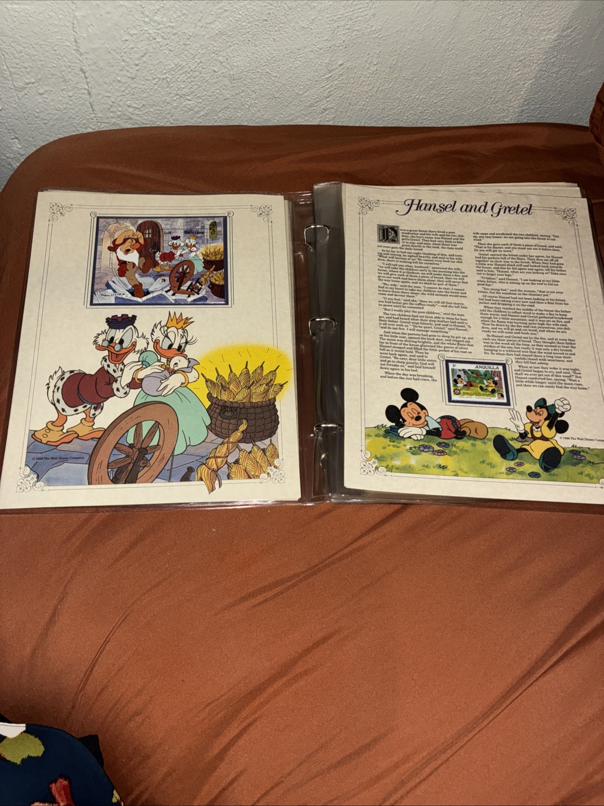 Walt Disney Grimm's Fairy Tales Panel Collection Postal Commemorative Society200