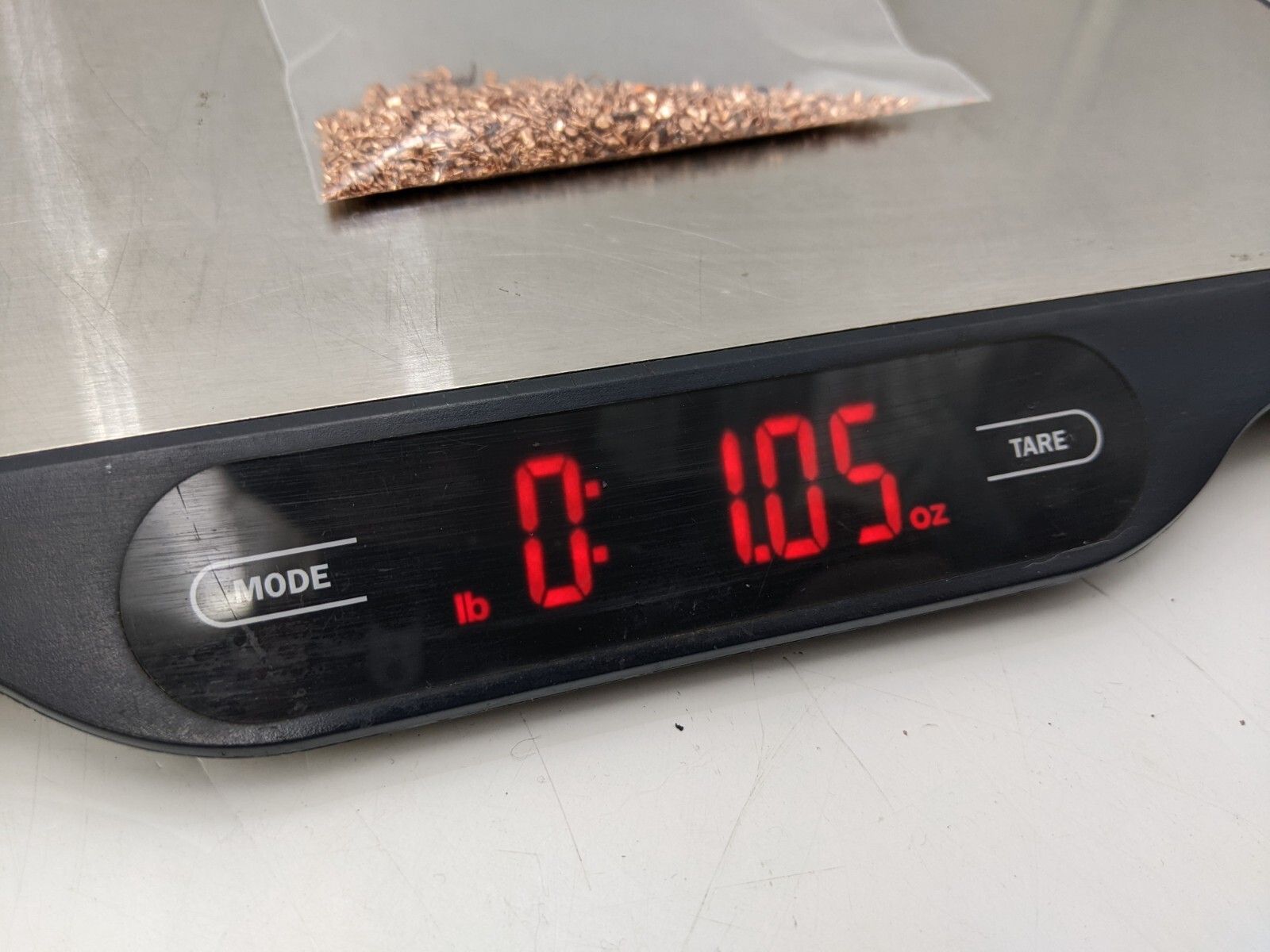 1oz Granulated Copper Shavings Bare Bright CU Material Craft Orgone Orgonite