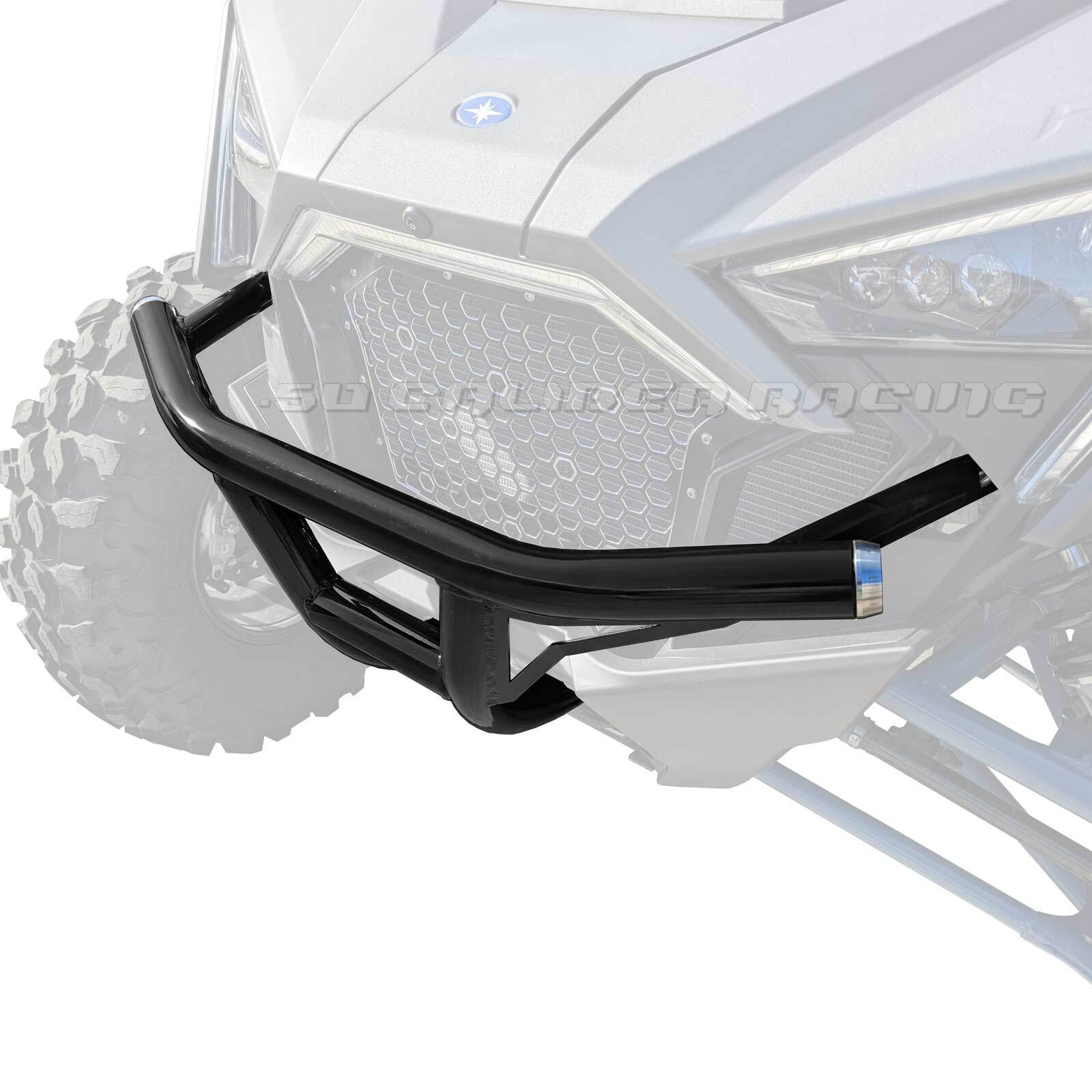 Polaris RZR PRO XP Tubular Steel Front Bumper Pro Race USA Made BLACK Powdercoat