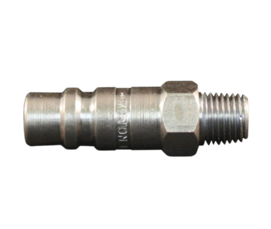 MILTON 1855 G-STYLE MALE PLUG 1/2" BODY X 1/4" NPT