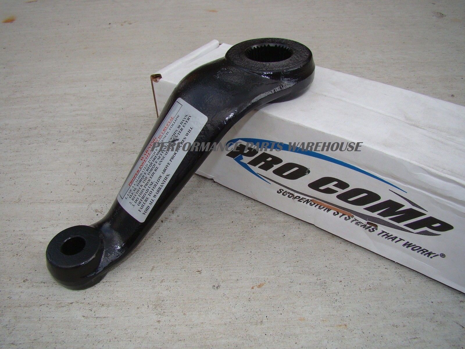 DROP PITMAN ARM 81-96 BRONCO/F150, 81-97 F250/350, 83-97 RANGER 2-6" LIFT