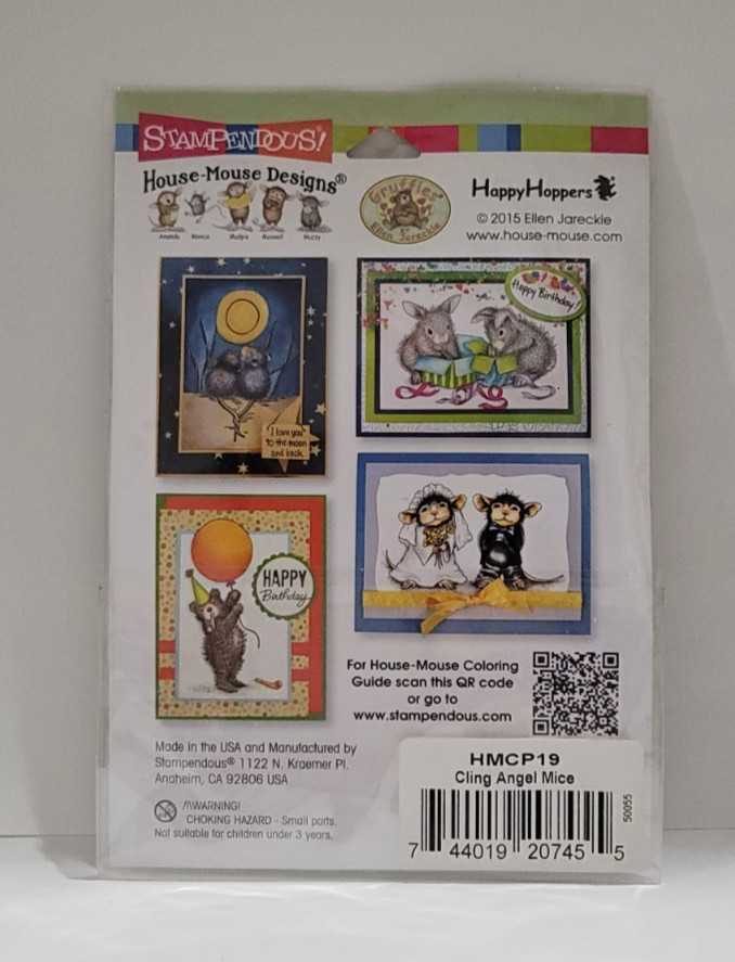 HOUSE MOUSE Rubber CLING STAMP - You Choose - BUY MORE & SAVE BIG ON SHIPPING