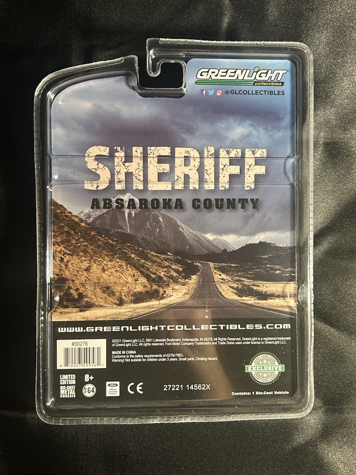 Longmire Bronco 1:64 Signed By Robert Taylor and Craig Johnson at Longmire Days